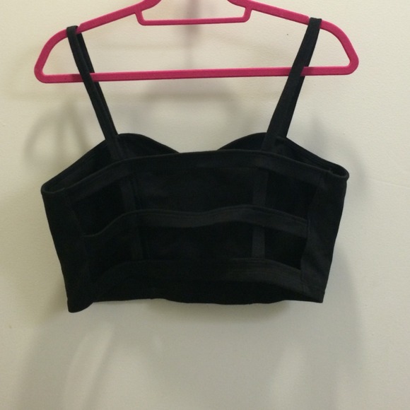 Black bralette