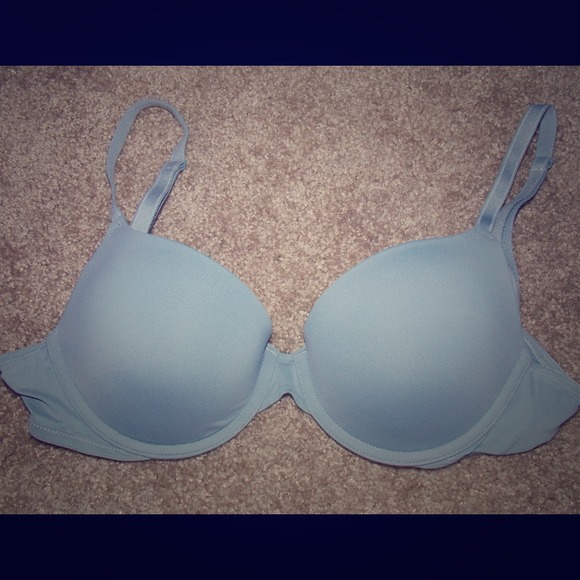 Grey Pink Bra