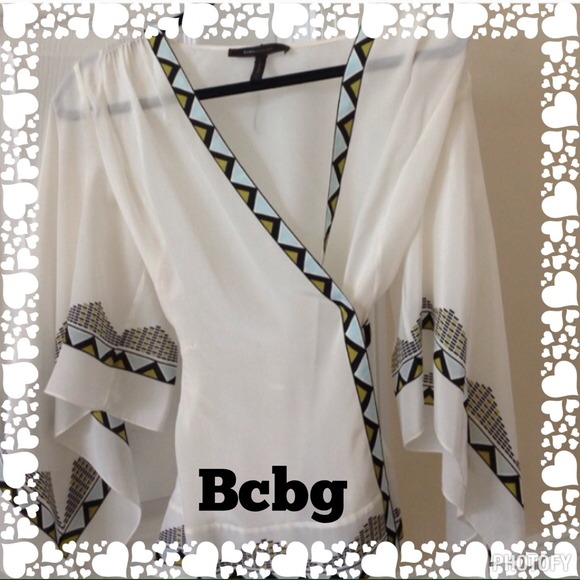 Bundle - Bcbg dress and kimono top @