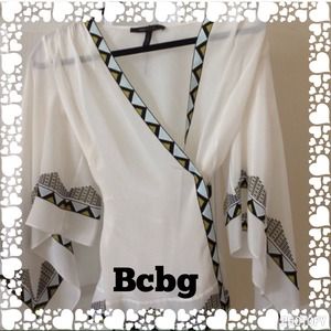 Bundle - Bcbg dress and kimono top @