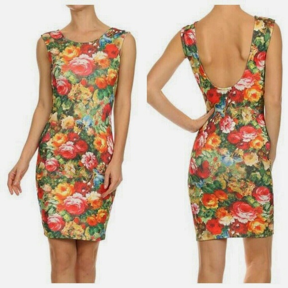 Printed dress