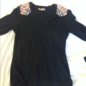Burberry long sleeve shirt size small