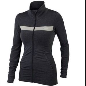 NWOT Oakley High Tech Grey Zip Up