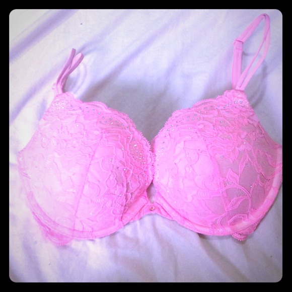 Hot Pink VS Very Sexy bra