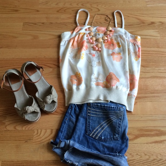 Silk tank top