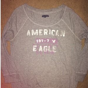 ‼️REDUCTION‼️American Eagle Graphic 3/4 Tee