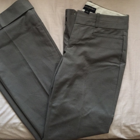 Grey work slacks!