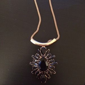 Black & Gold necklace