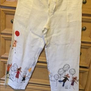 Chico's linen pants