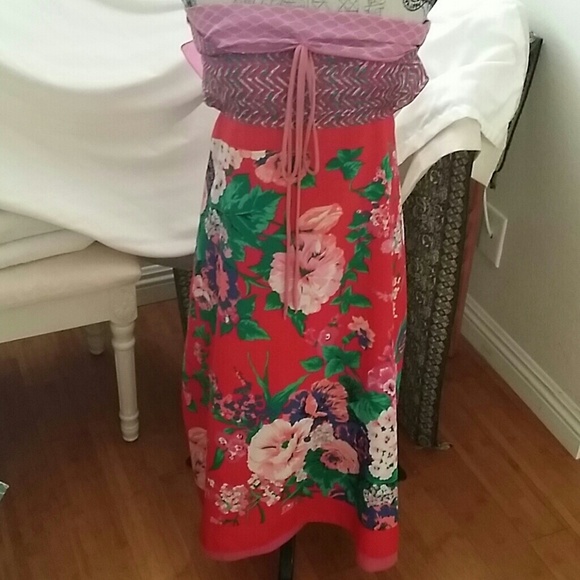 Vintage Up cycled Reversible dress!