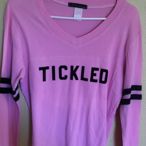 Pink top football style