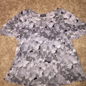 Floral printed Topshop blouse