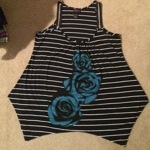 Graphic print top