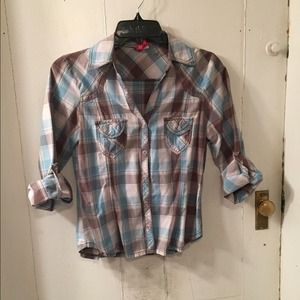 Plaid Button Up Top BUNDLE&SAVE