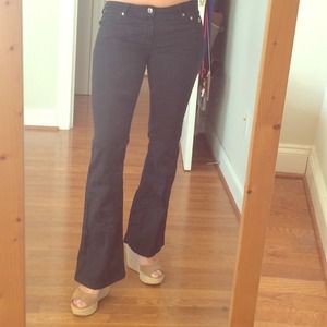 Black Boot Cut Jeans