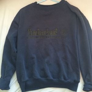 Vintage Timberland Navy Blue Crewneck