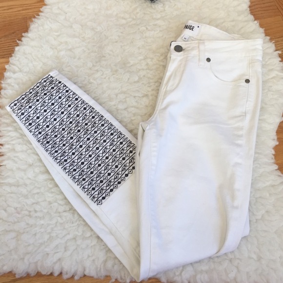 🔱SOLD🔱Paige Verdugo Skinny Jean Lucy Embroidery - Picture 2 of 4