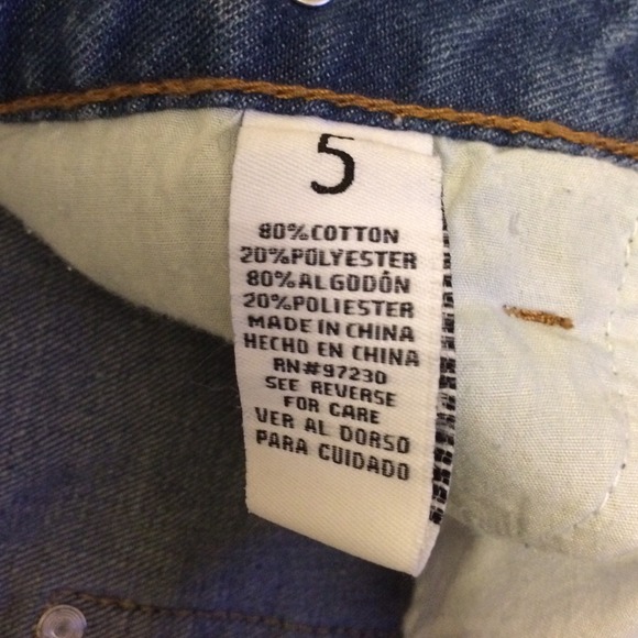 High Waist Distressed Overall Shorts - Picture 3 of 3