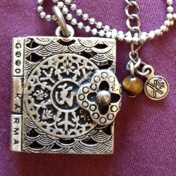 Tibetan Ohm Prayer Locket