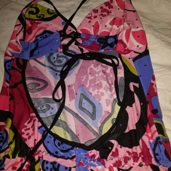 Exotic jumpsuit party time - Picture 4 of 4