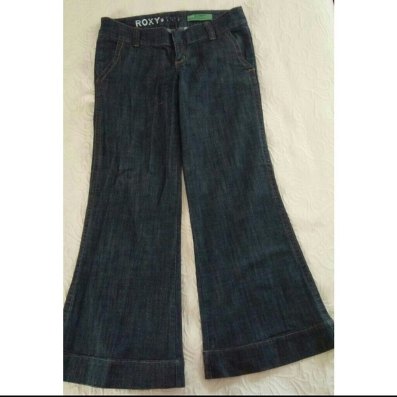 Wide leg jeans