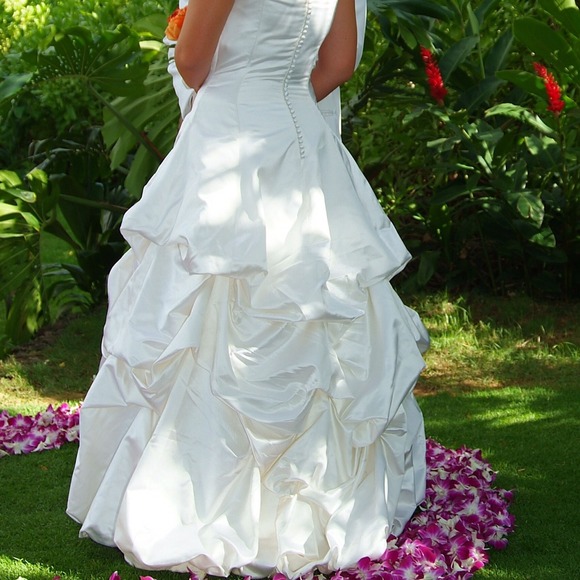 Beautiful Justina McCaffrey Wedding Dress - Picture 2 of 4