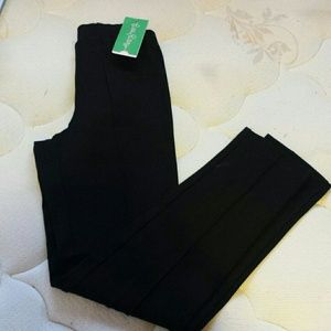 Black stretch dress pants