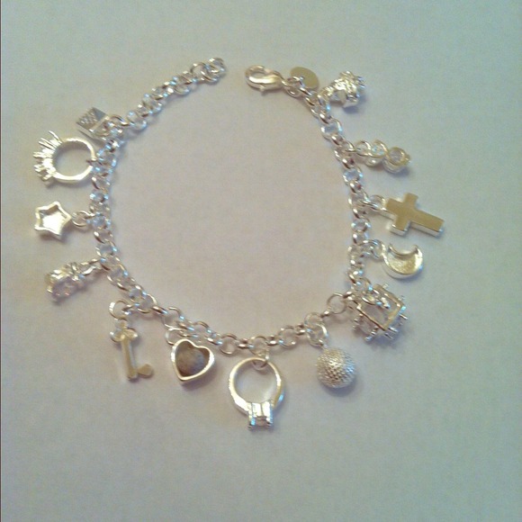 Silver Charm Bracelet