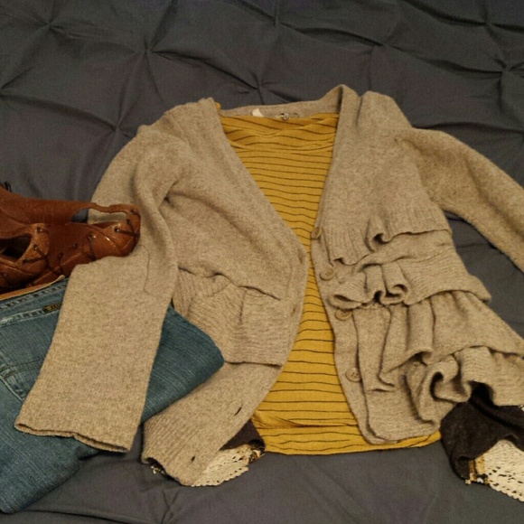 Anthropologie Sweaters - Wool cardi by MOTH