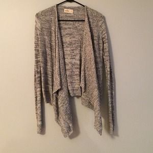 Hollister grey cardigan