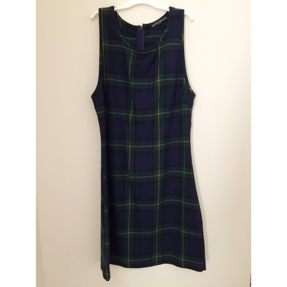 brandy melville plaid dress