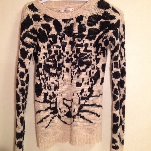 Tiger Knit Sweater - Picture 1 of 3