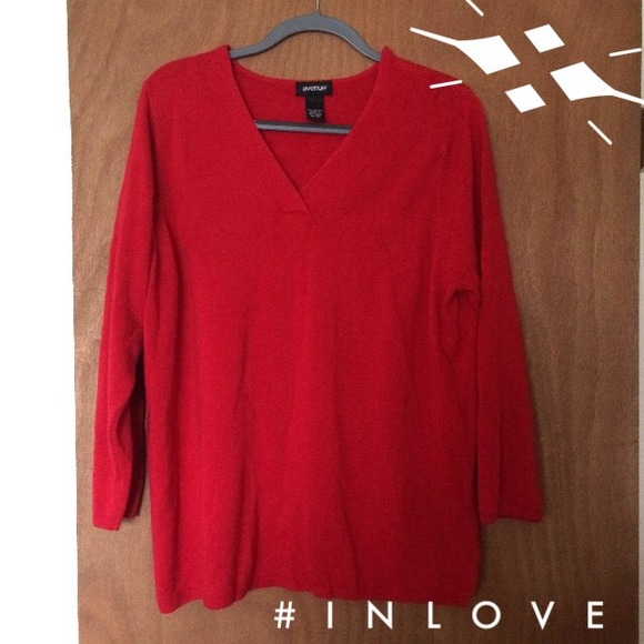 Avenue Sweaters - Bold red sweater