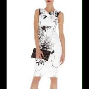 Karen Millen oriental floral print dress
