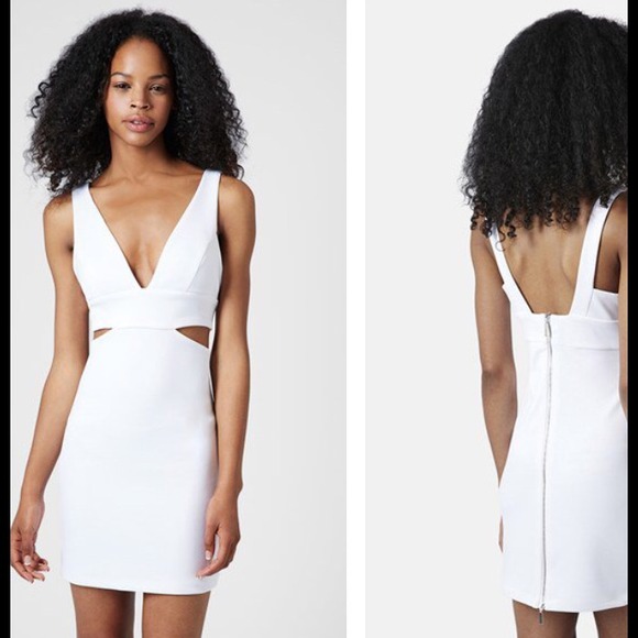 Topshop Cutout Body-Con - Picture 1 of 4