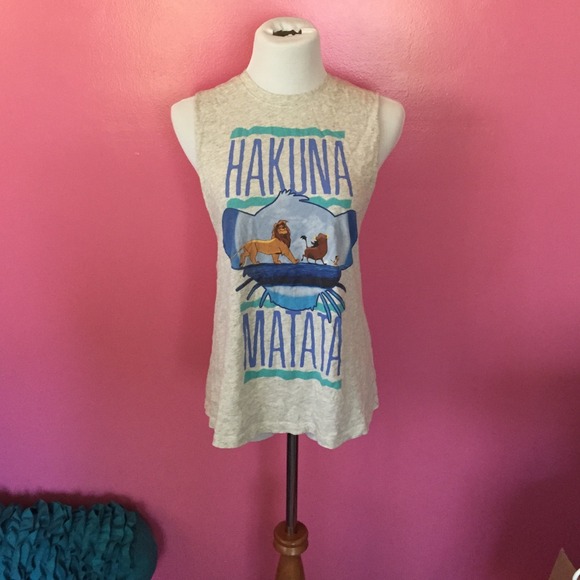Hakuna Matata Disney Tank BUNDLE