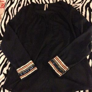 Navy blue tunic