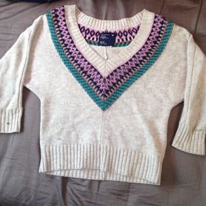 Tribal pattern sweater