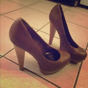 Brown heels