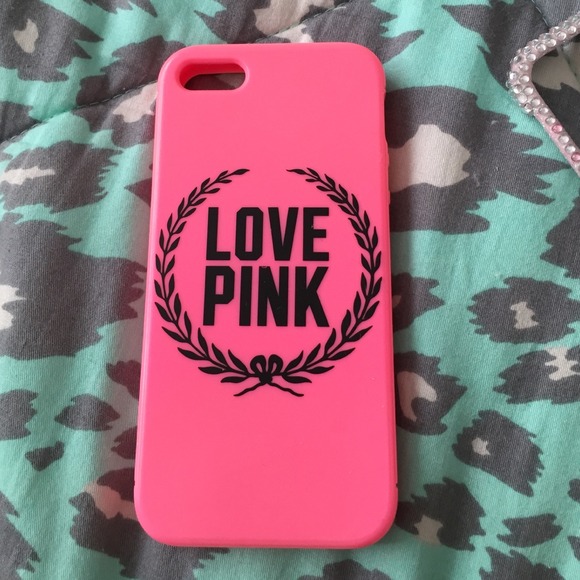 Victoria secret pink iPhone 5 case