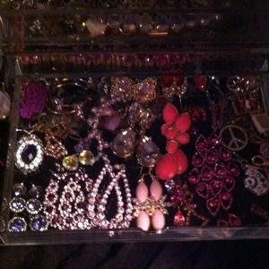earrings & juicy charms more in pics