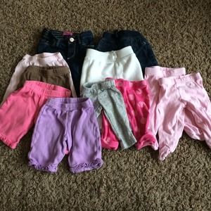 Baby girl pants bundle