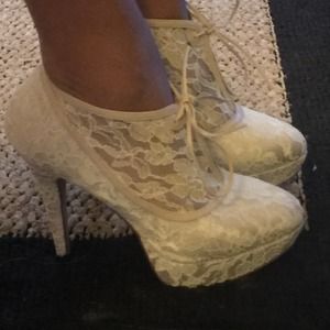 Sexy Lace Ankle Booties