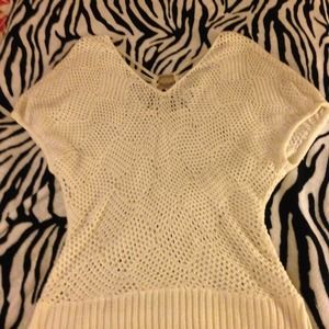 Off white crochet top