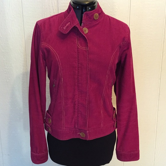 Tulle Fuchsia Corduroy Jacket