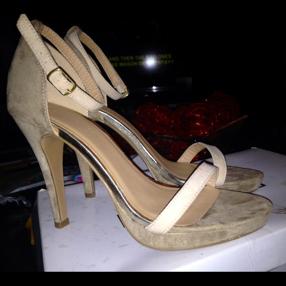 Forever21 Strappy Sandal Heels