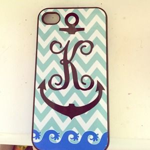 iPhone 4/4s monogram K phone case