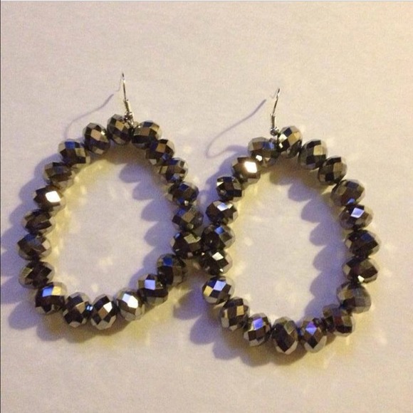 Handcrafted beaded earrings