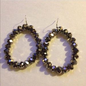 Handcrafted beaded earrings