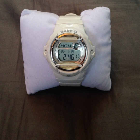 White "Baby-G" G-Shock watch